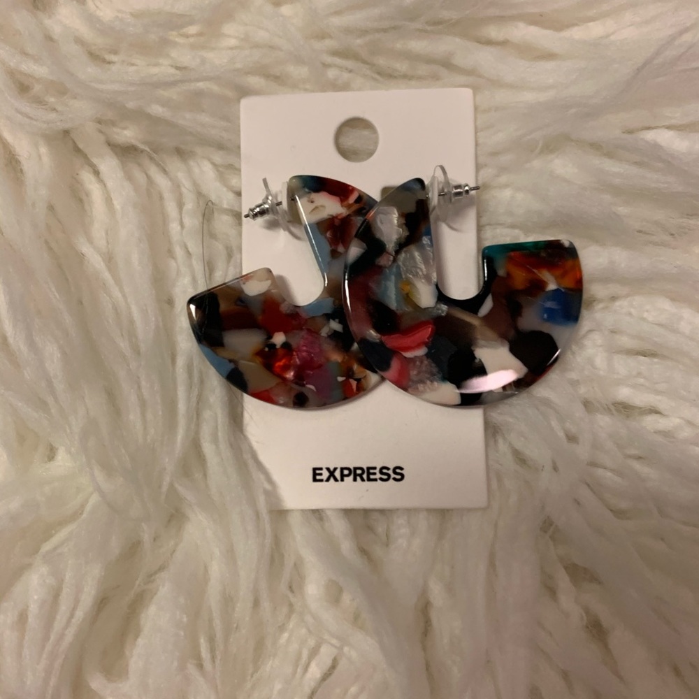 Earrings colorful
